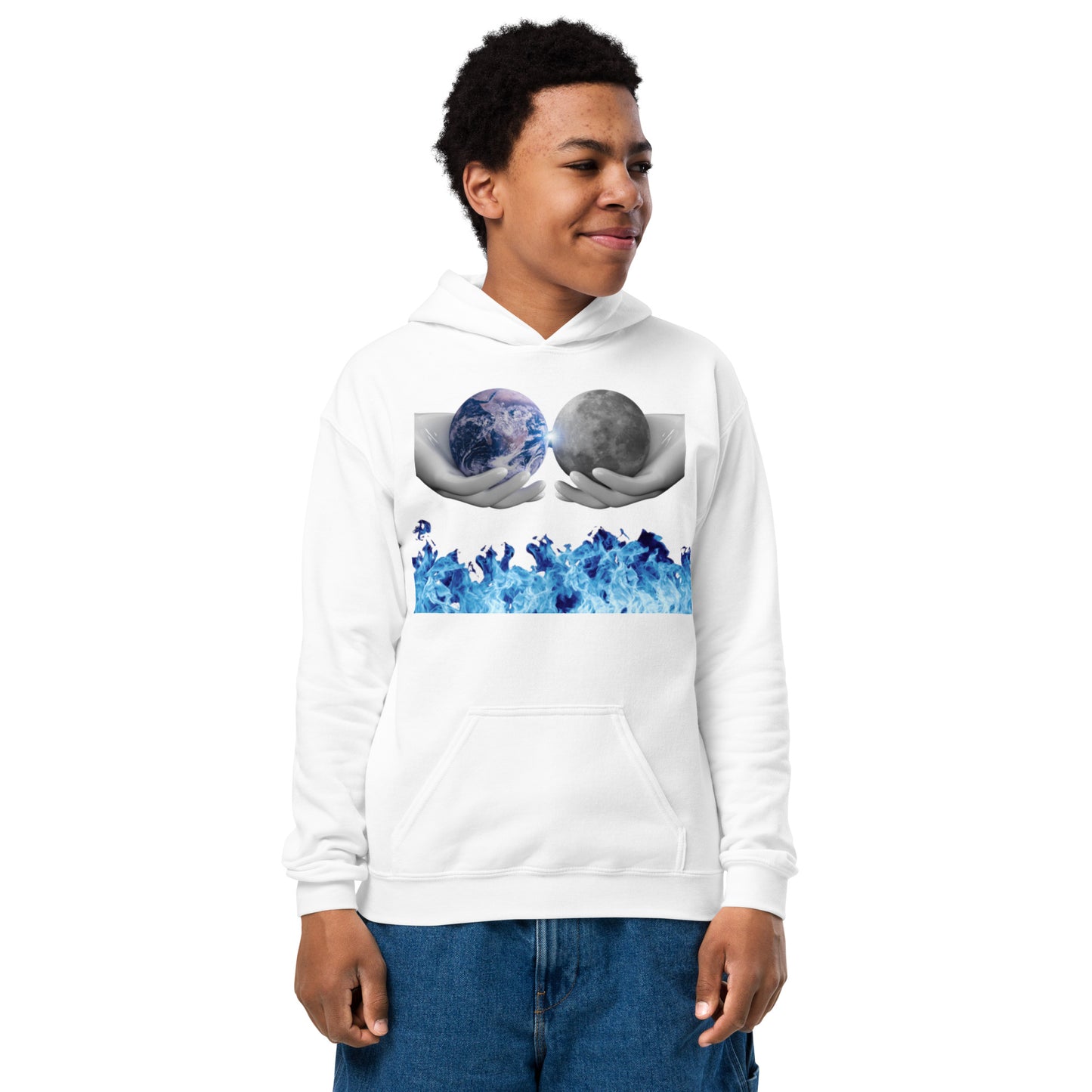Kids Blu3ch3w (2023 Fall Edition) Kids Youth heavy blend hoodie