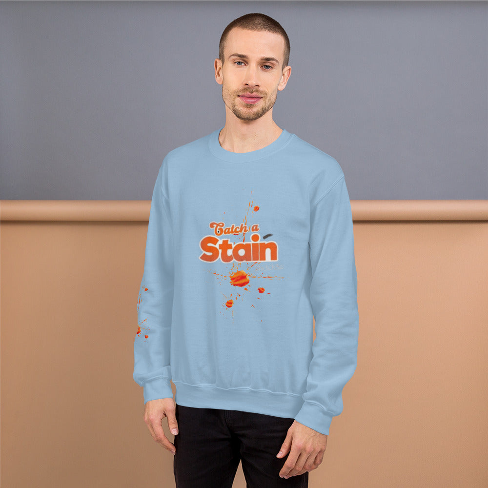 Blu3ch3w Catch A Stain Unisex Sweatshirt