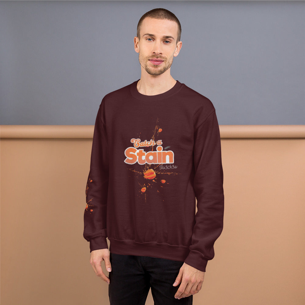 Blu3ch3w Catch A Stain Unisex Sweatshirt