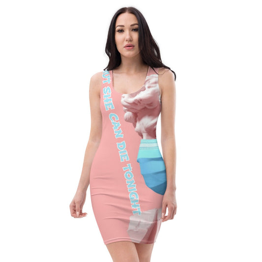 Women”s Blu3ch3w Tonight Dress Tight Fit ( Pink & Sky Blue) All Sizes