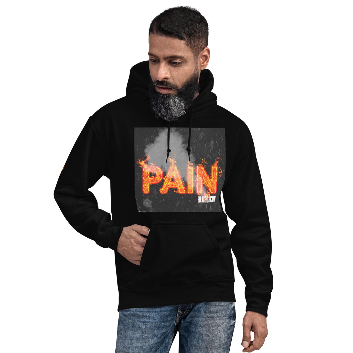 Blu3ch3w Pain Unisex Hoodie