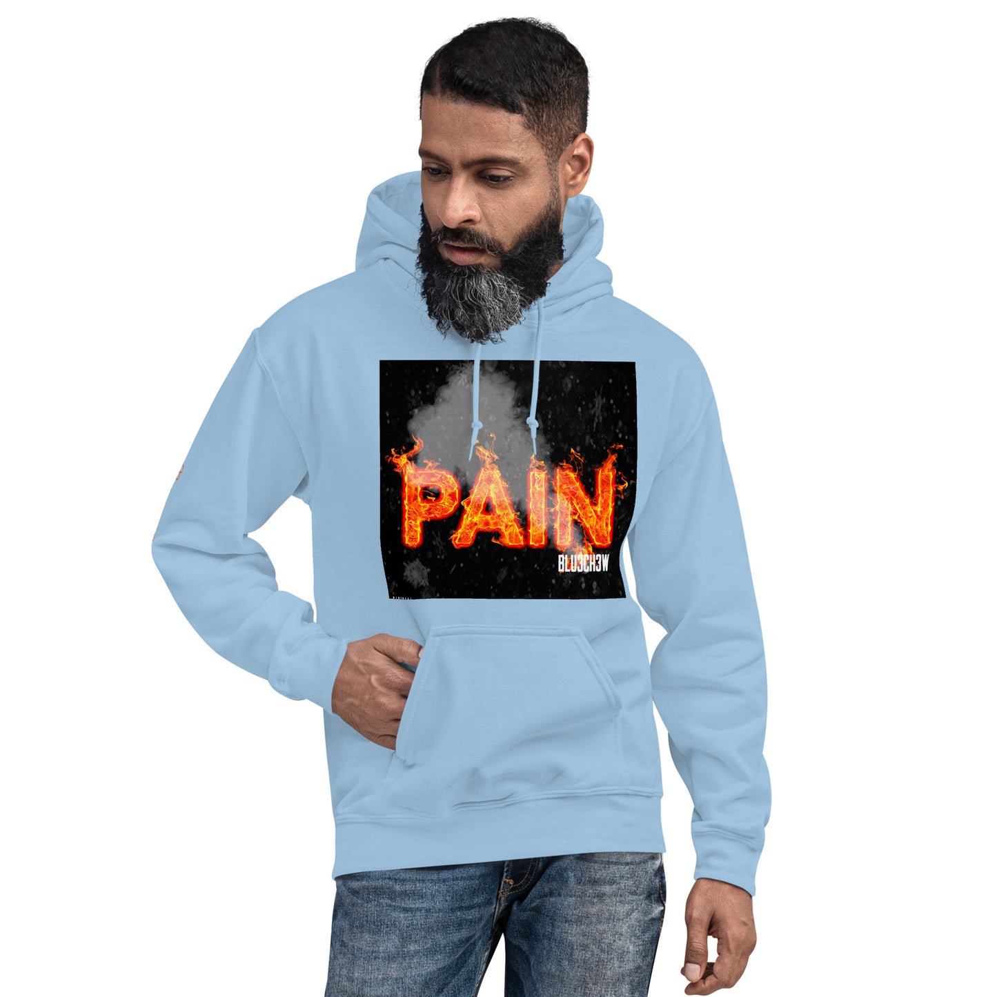 Blu3ch3w Pain Unisex Hoodie