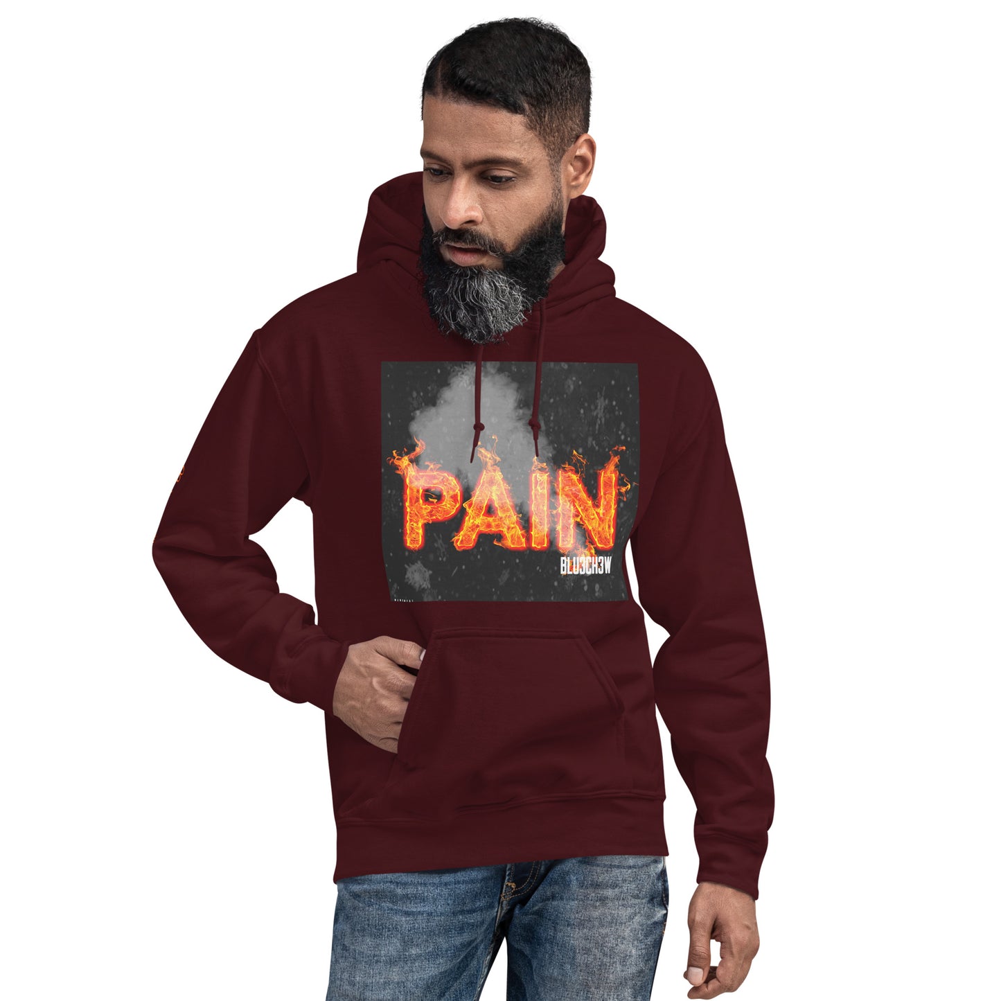 Blu3ch3w Pain Unisex Hoodie