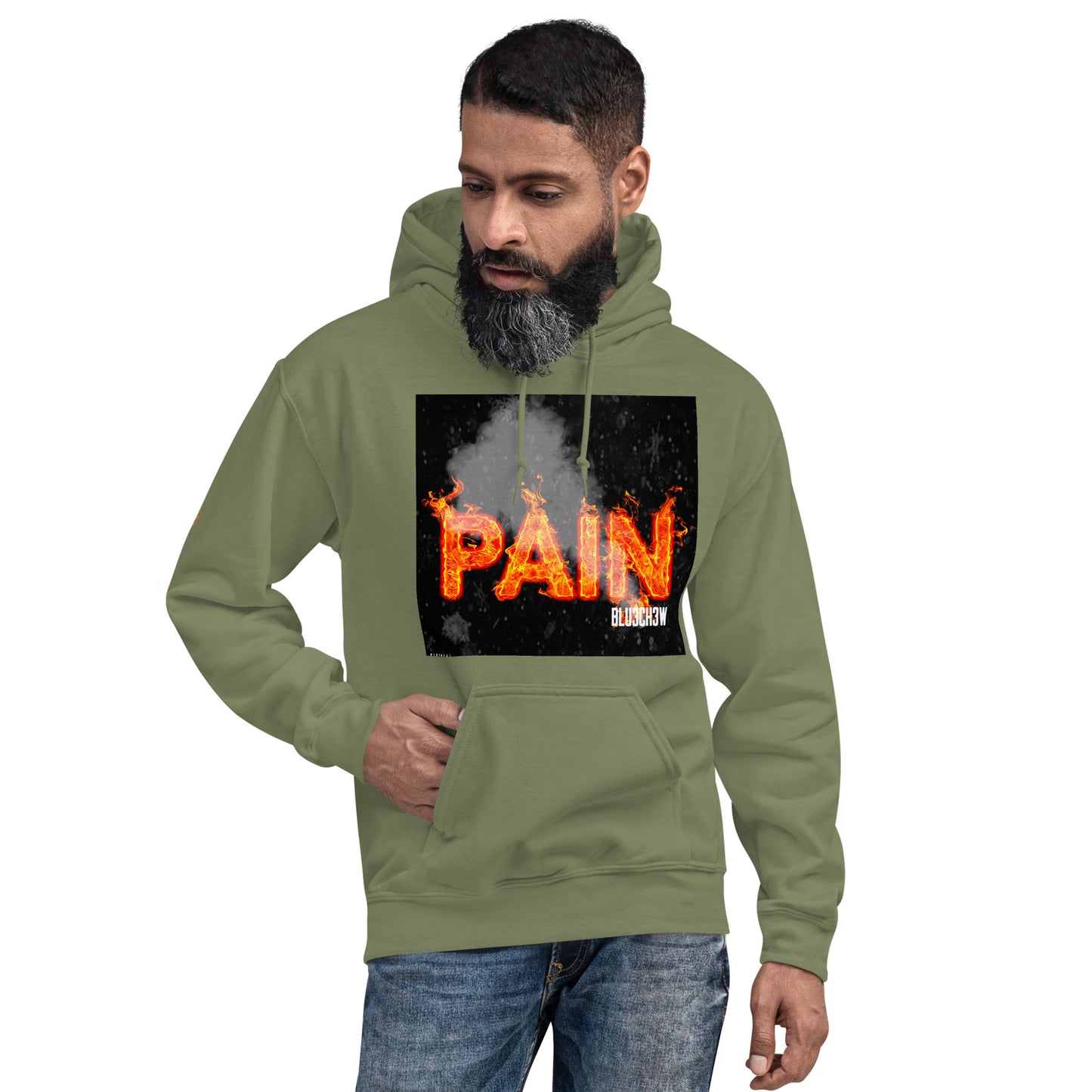 Blu3ch3w Pain Unisex Hoodie